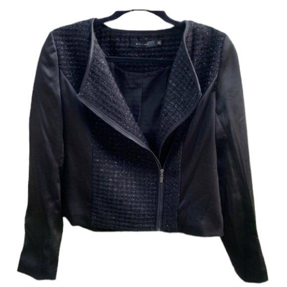 Eric + Lani Black Cocktail Jacket, size M - Picture 8 of 8